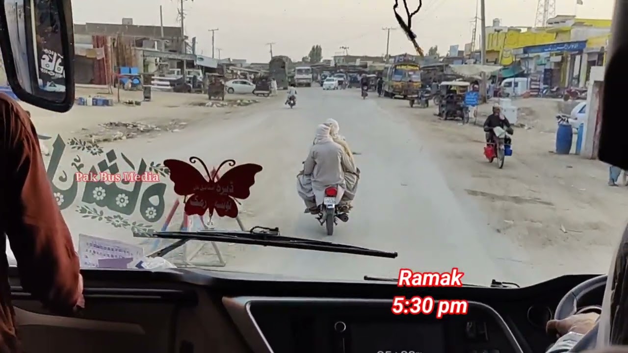 Adil Shah ki New Yutong Nova main Dera Ismail Khan to Karachi part 1