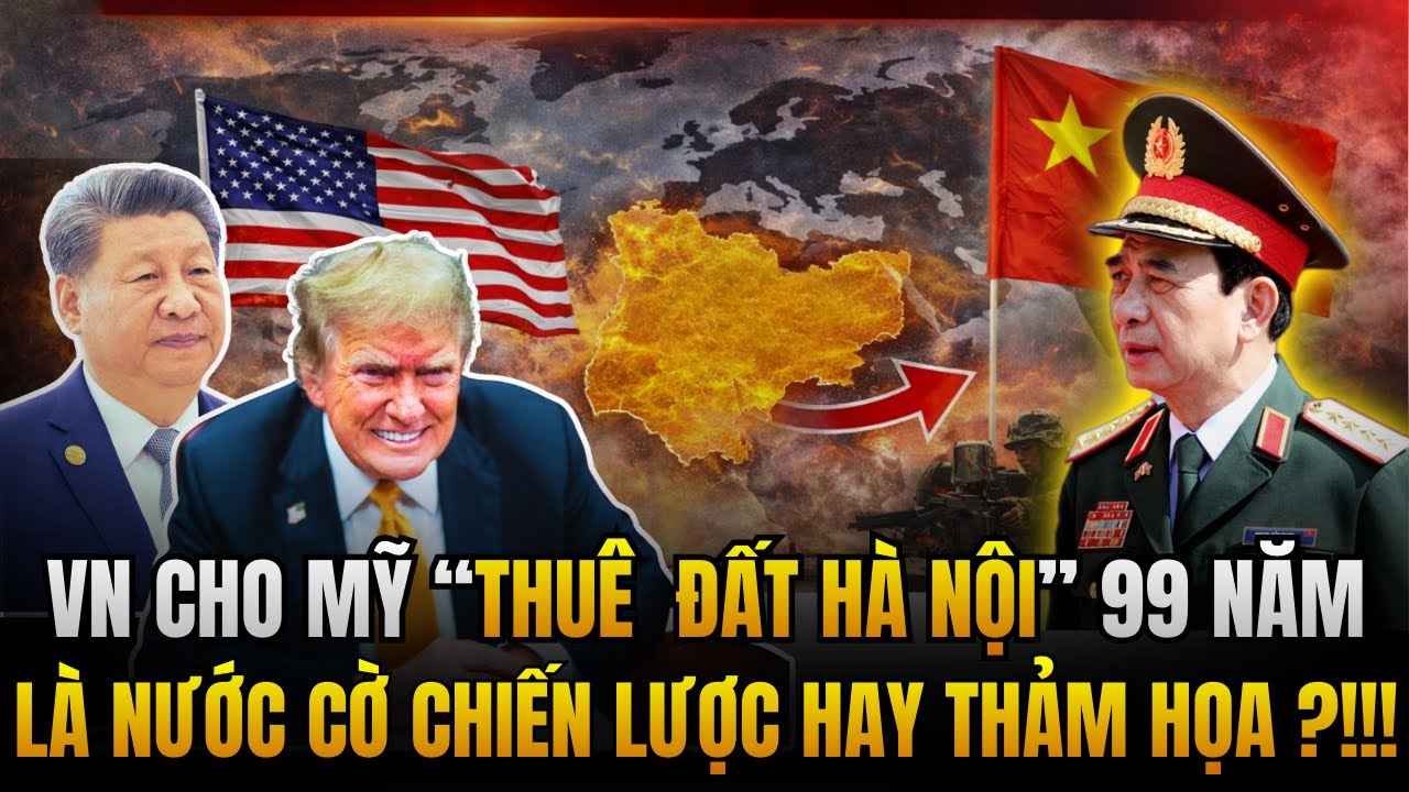 VN cho Mỹ thuê đất Thủ Đô 99 năm - là điểm Chiến Lược hay điểm Đối Đầu Mỹ-Trung?