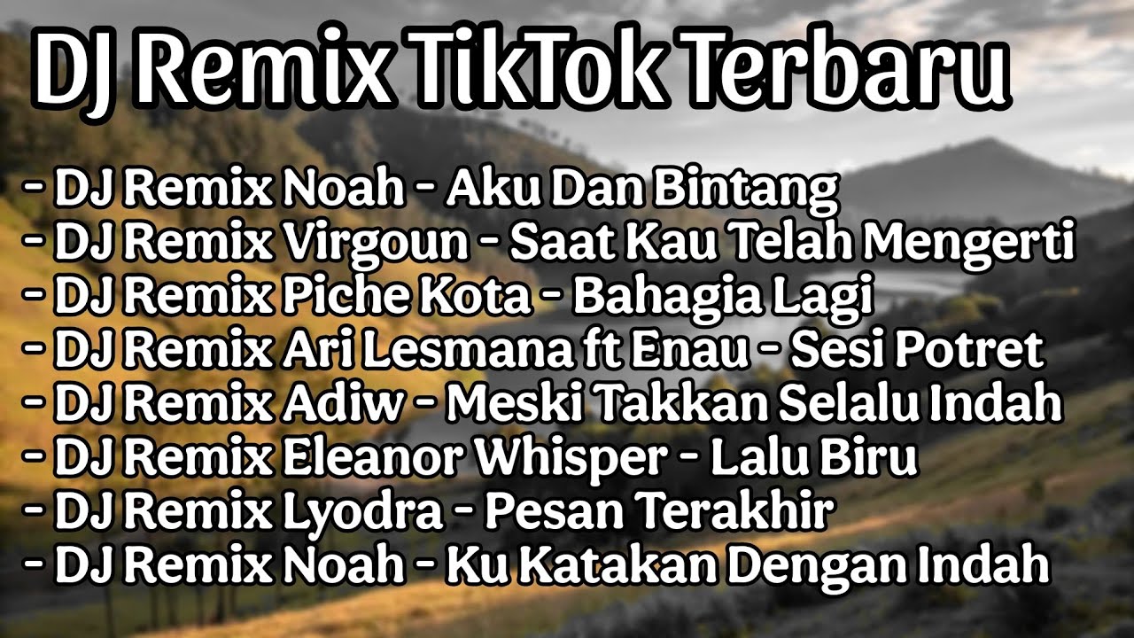 DJ Remix Full Bass Sedia aku sebelum hujan Noah, Ungu, ST12, Virgoun, Sheila On7, Nidji, Kangen Band
