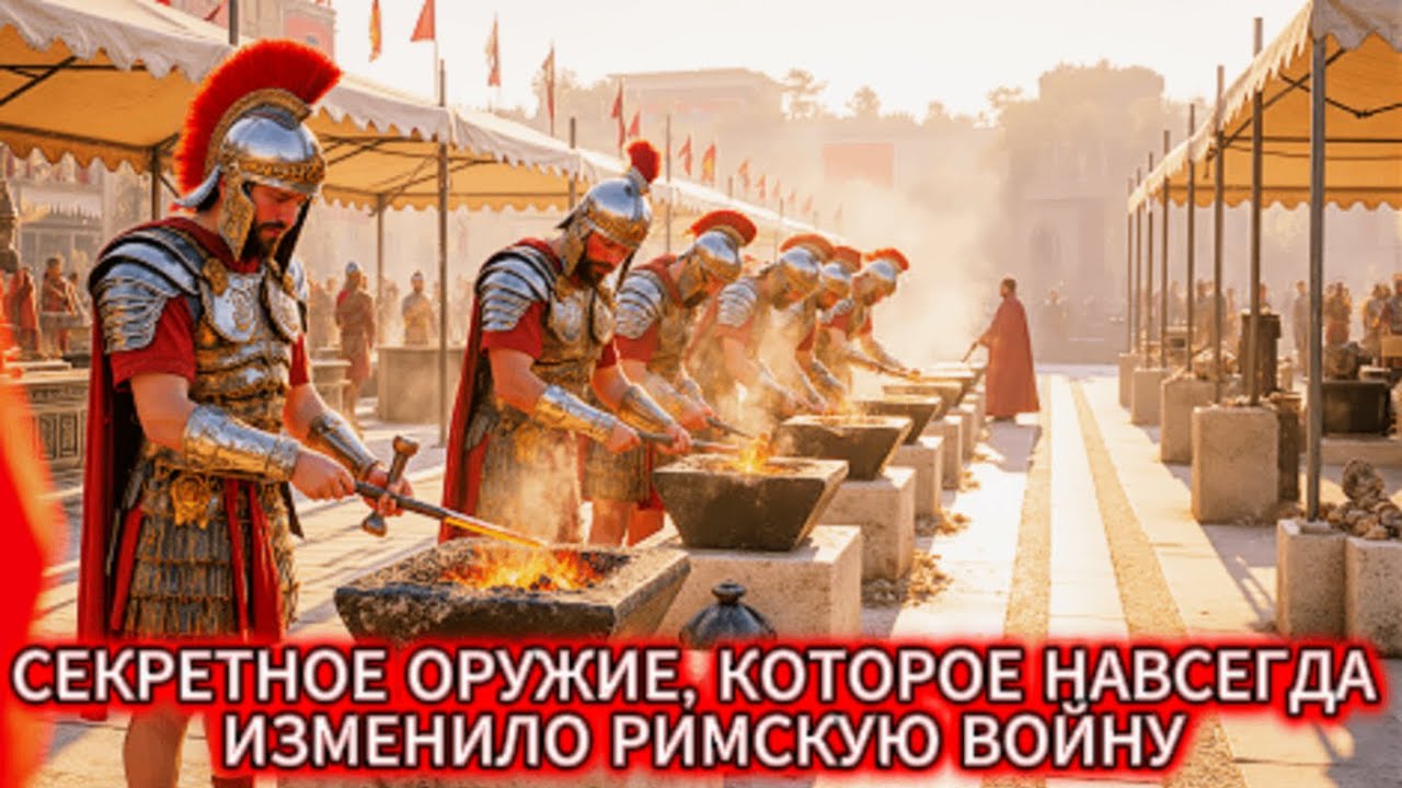 СЕКРЕТНОЕ ОРУЖИЕ, КОТОРОЕ ИЗМЕНИЛО ХОД РИМСКОЙ ВОЙНЫ.