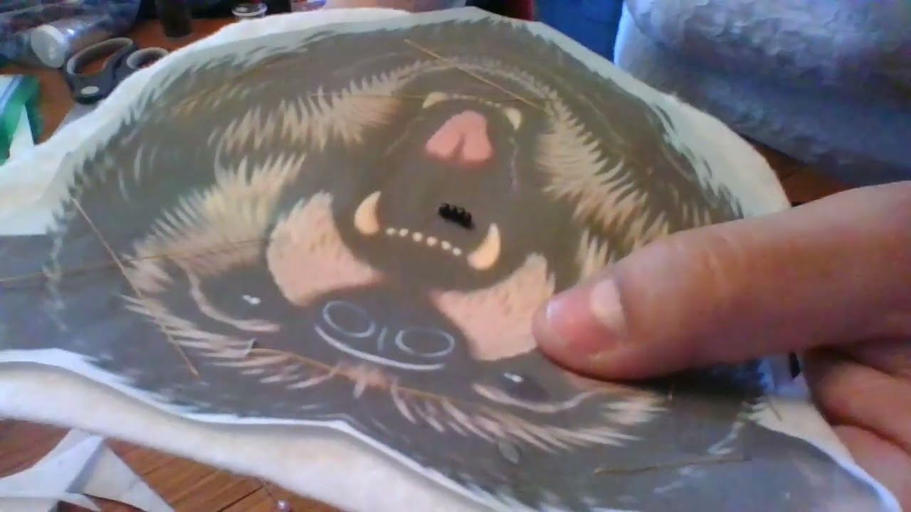 How to bead a medallion