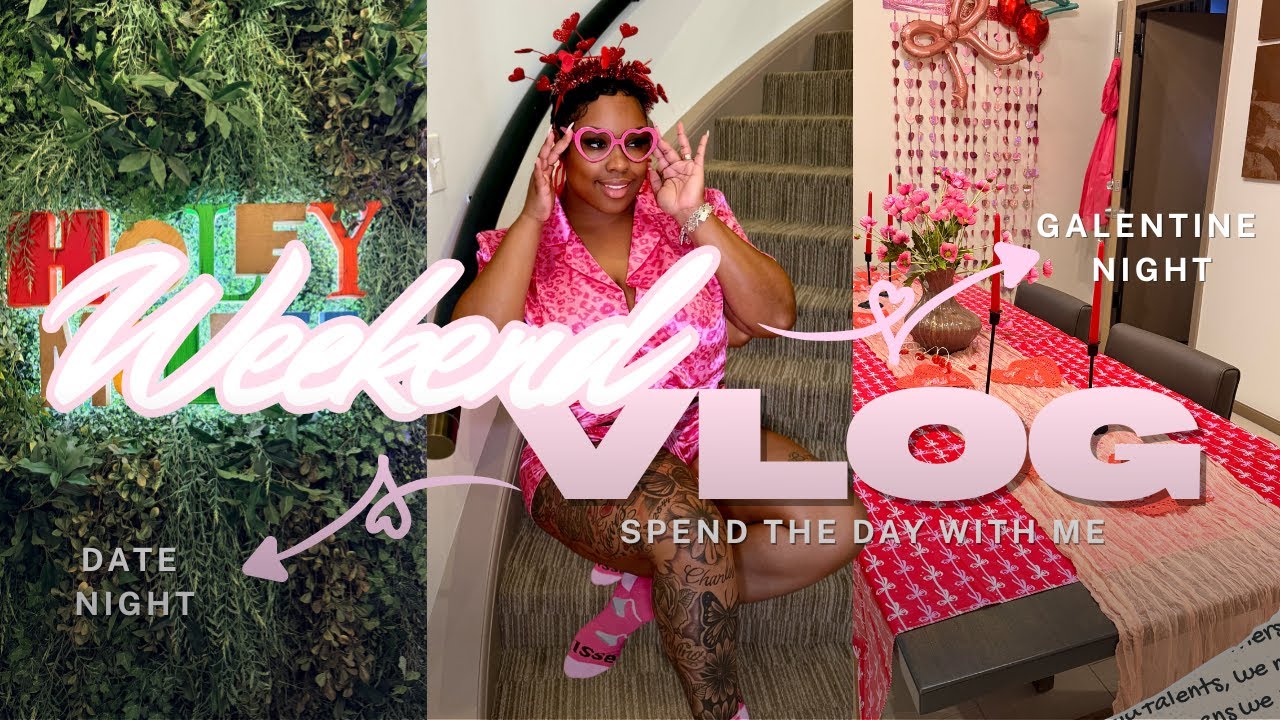 GALENTINE’S GIRLS 🎀NIGHT WITH FAMILY (SUIT LIFE)+ HOLEY MOLLY PUTT GOLF + HTX WINTER STORM 