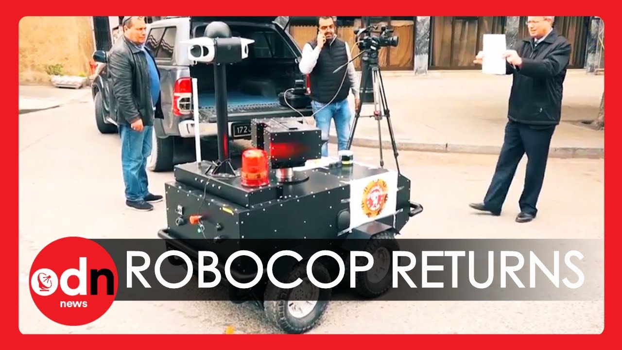 Coronavirus: ’Robocop’ Patrols Streets to Enforce Lockdown in Tunisia