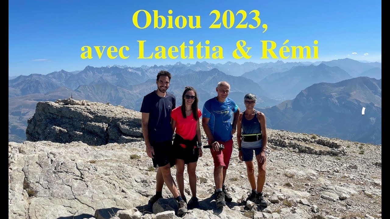 Obiou 2023 avec Laetitia et Rémi