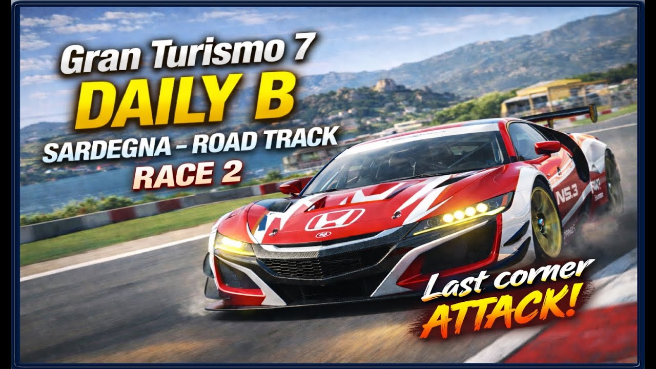 GT 7 Daily B - Sardegna - Road Track - Week 51-2025 - Gara 2 - Sorpasso di forza al 4° giro