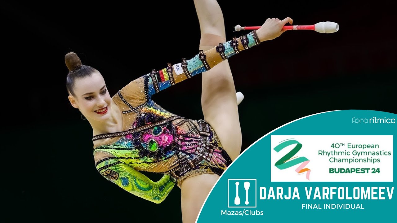 Darja Varfolomeev (GER) - Mazas/Clubs - FINAL INDIVIDUAL - Budapest EC 2024