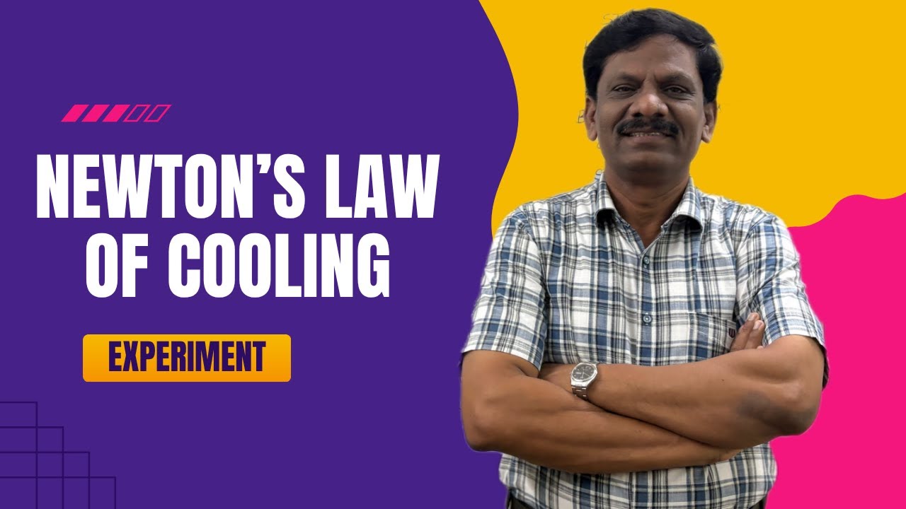Newton's Law of Cooling Mastered: Derivation and Experiment