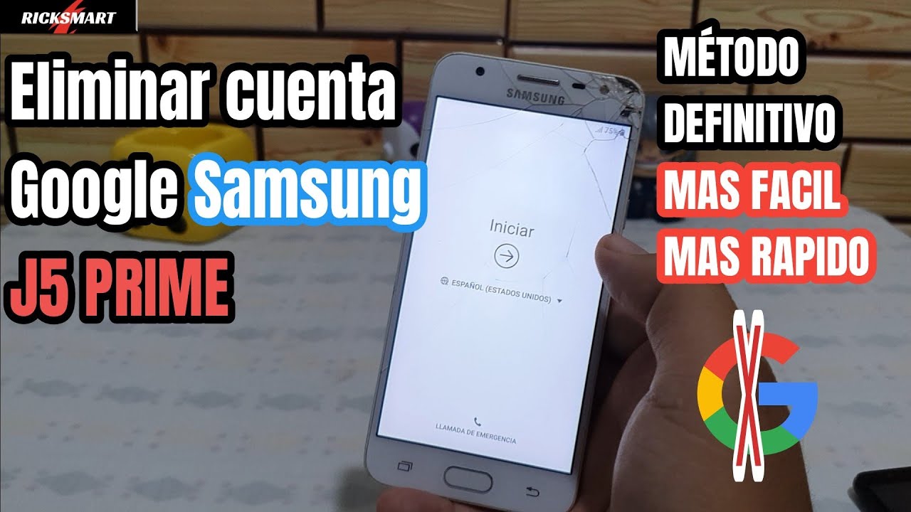 🤯Eliminar cuenta Google Samsung J5 prime frp definitivo / quitar cuenta Google j5 prime G570m etc