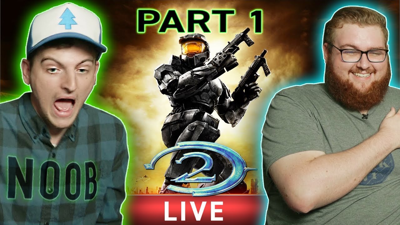 Noob Plays Halo 2 for the First Time - Live  |  HALO 2 Part 1