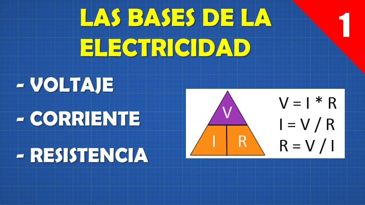 Voltaje, Corriente y Resistencia- [Curso de ELECTRICIDAD y ELECTRÓNICA #01]⚡️