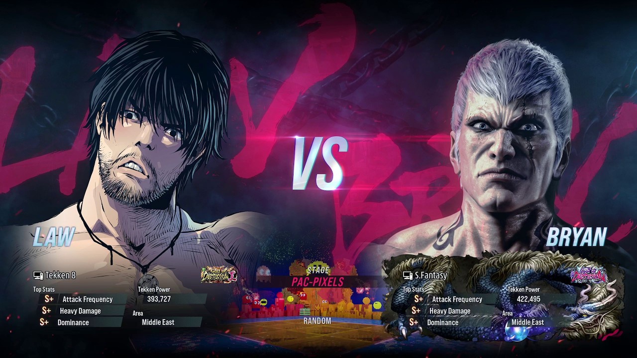BSK (Law) VS S.Fantasy (Bryan) Tekken 8 Ranked