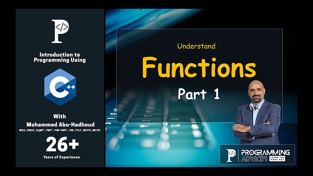 Lesson #32 - Functions Part 1