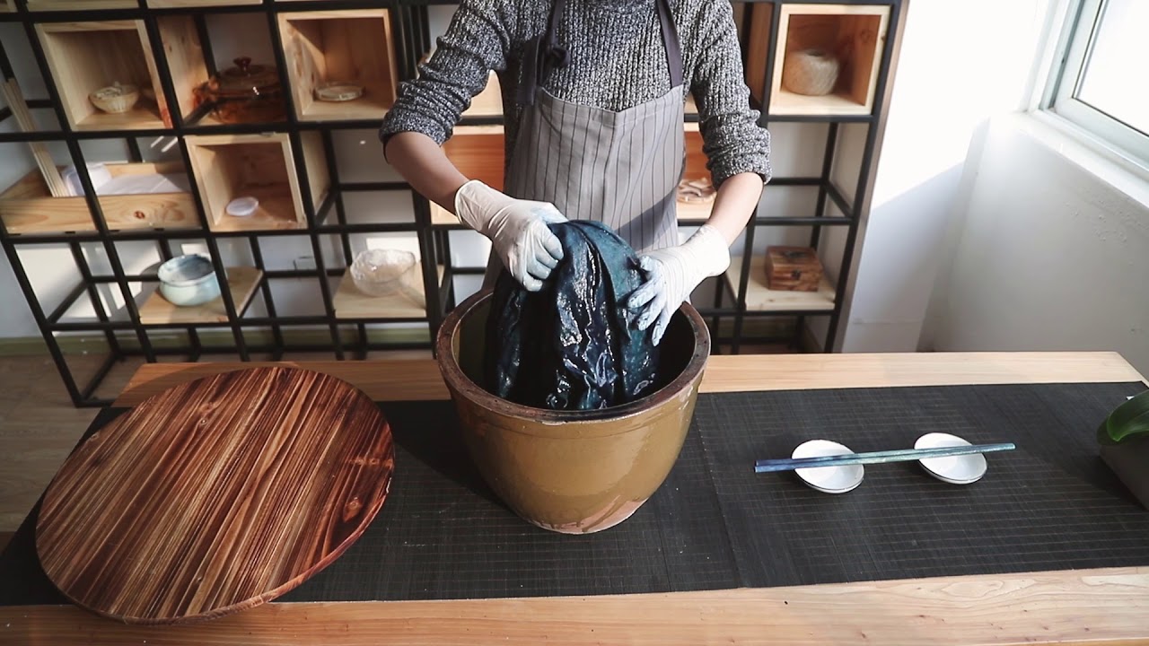 indigo dye cloth