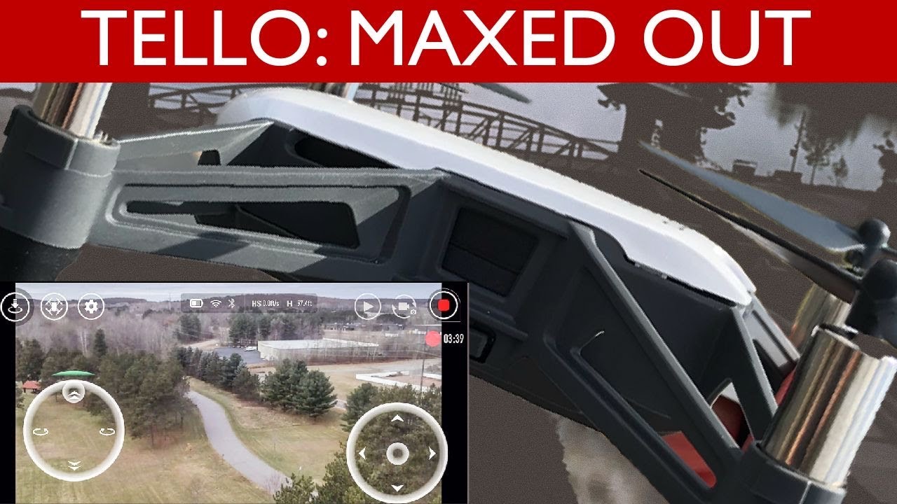 Tello:  Range and Altitude Test