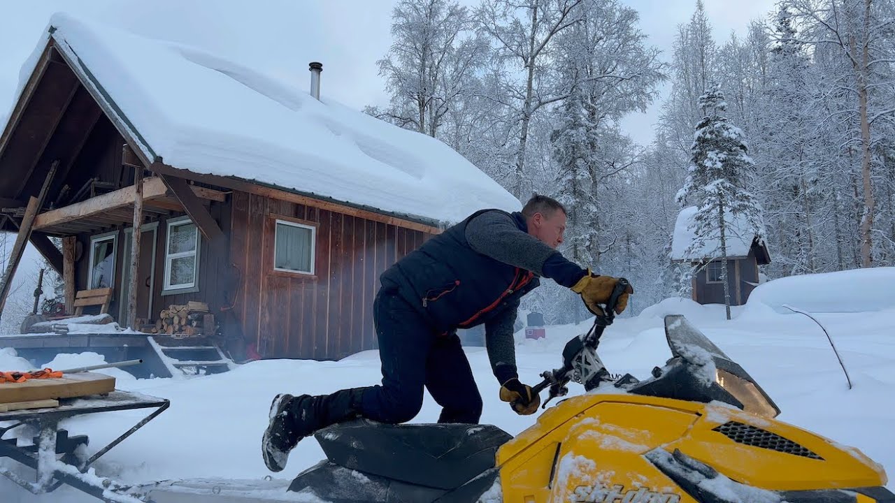 Cabin Life in Alaska ~ First Project of the Year ~ Nordland 49