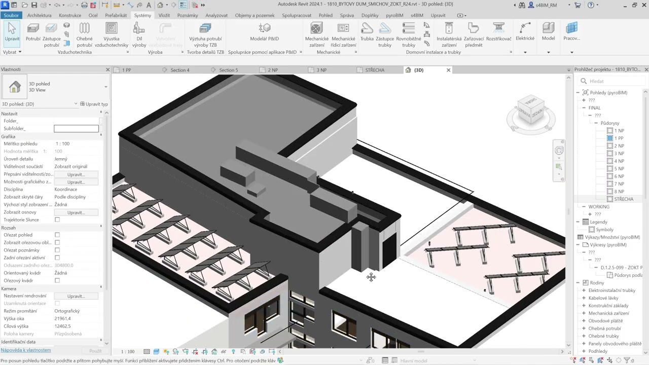 BIM a požární bezpečnost staveb – Tvorba modelu pro PBŘ a ZOKT