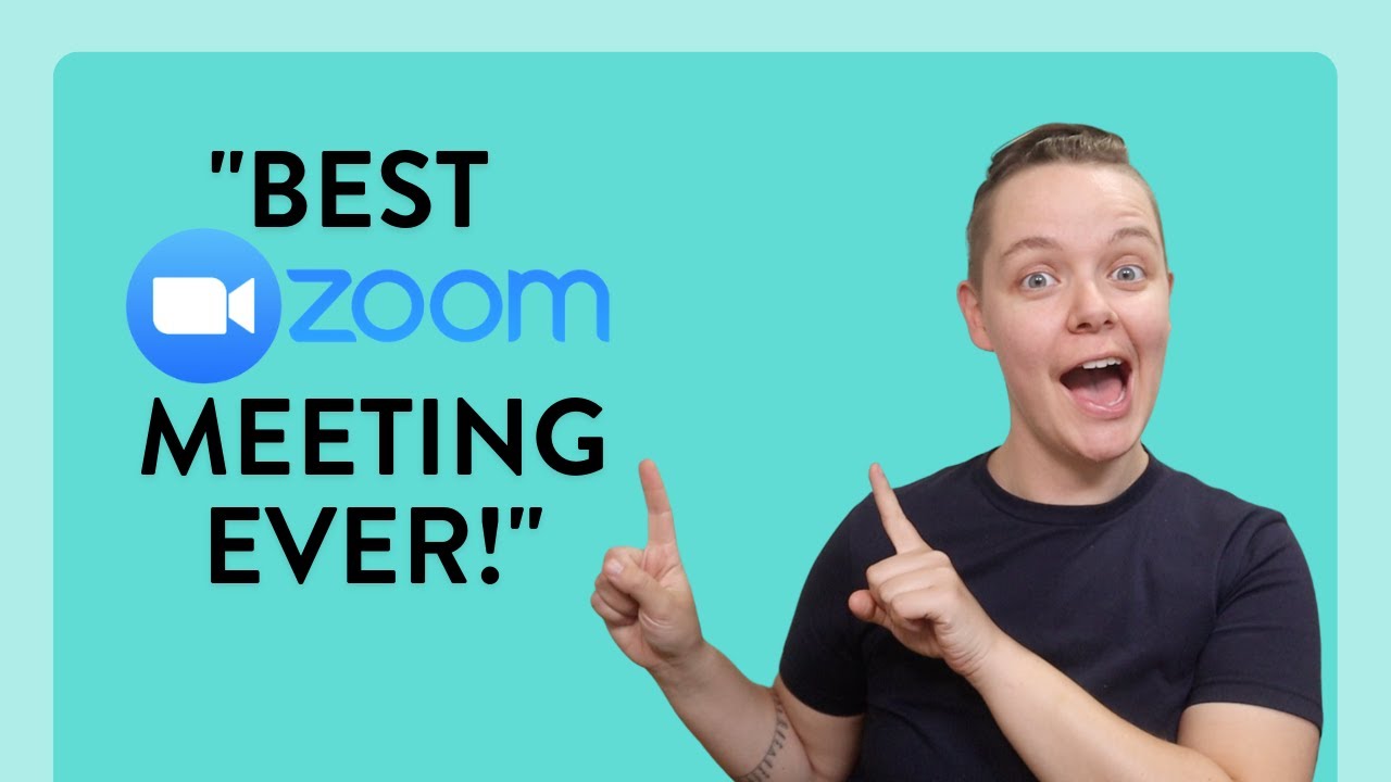 How To Run Your Best Zoom Meetings