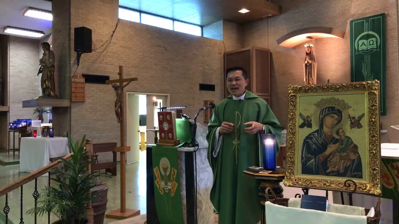 Homily: Day 6 of Novena and Mass: Mary’s Virtue: Chastity