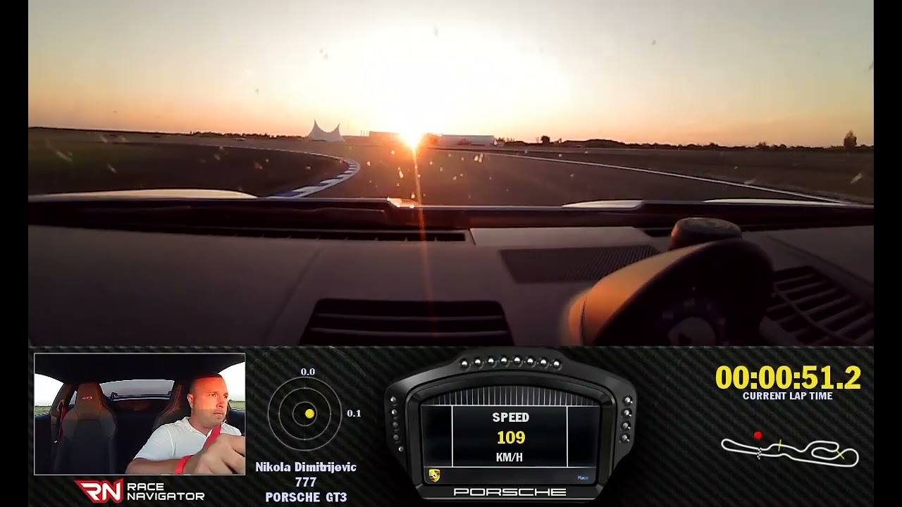 RN #1 Onboard video NAVAK Sport, PORSCHE  GT3, 01:44.164