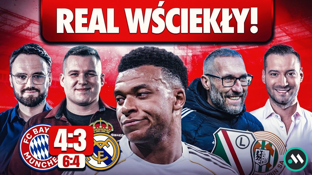 REAL WŚCIEKŁY! SĘDZIA POM&Oacute;GŁ BAYERNOWI? | LEWANDOWSKI - CZY ODEJDZIE Z BARCELONY?