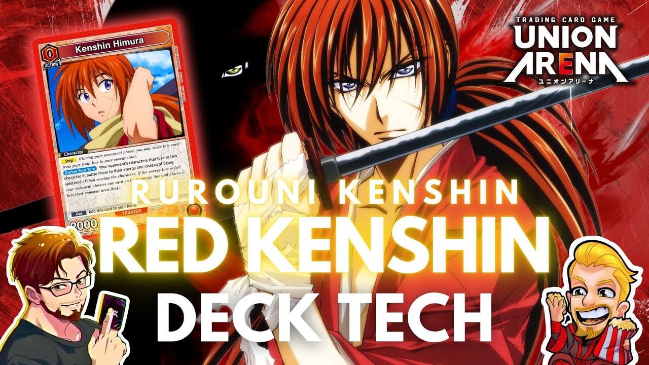 RED KENSHIN DECK из Rurouni Kenshin - Union Arena Trading Card Game