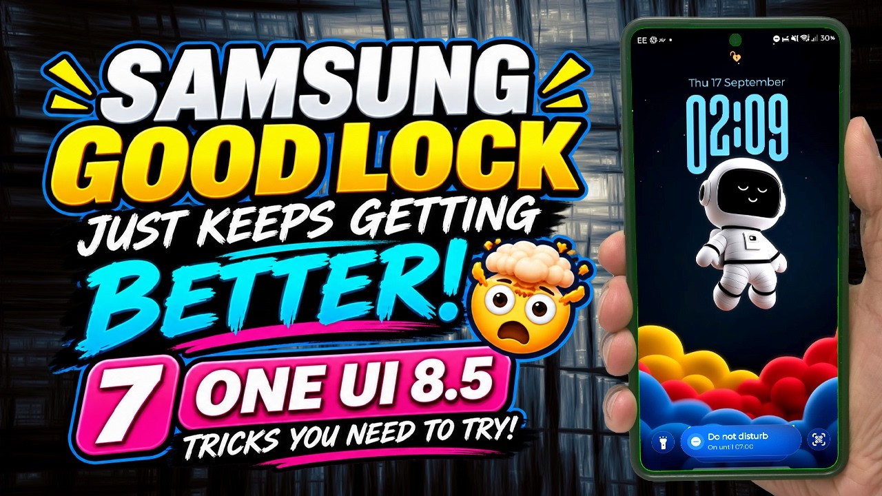 Samsung Good Lock становится только ЛУЧШЕ! 🤯 7 фишек One UI, которые НУЖНО попробовать