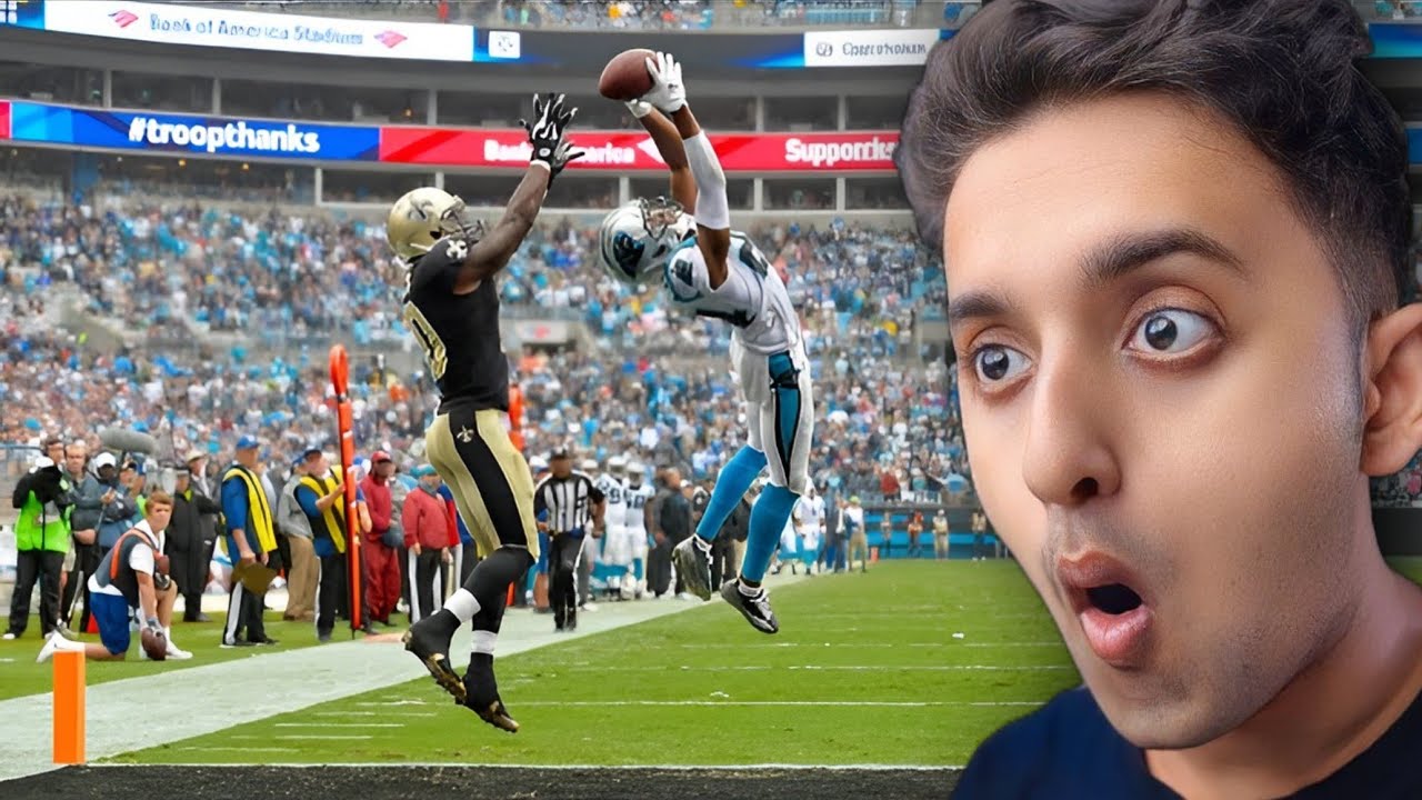 Cricket Fan REACTS to NFL Most Athletic Plays of All Time | What the HECK!