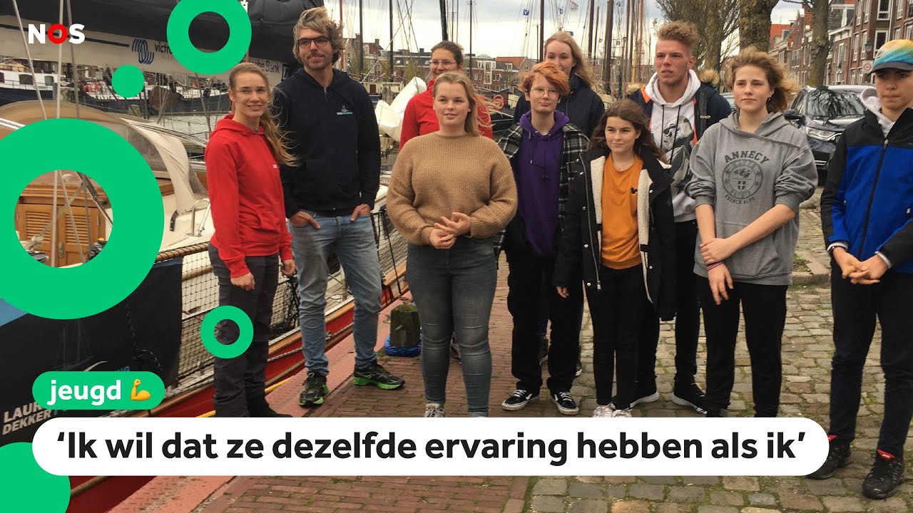 'Zeilmeisje' Laura Dekker een half jaar de zee op met zeven tieners