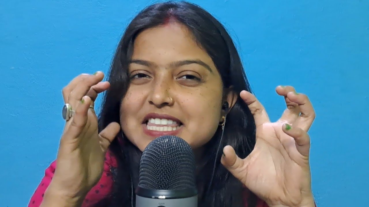 ASMR Mouth Sounds and hand sounds #etiasmr