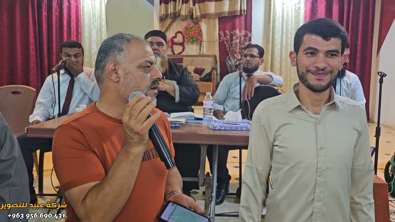 شركة عبيد للتصوير تقدم زفاف العريس حسن علي علوزي فرقة صدى حلب للإنشاد للحجز963956690431+📞