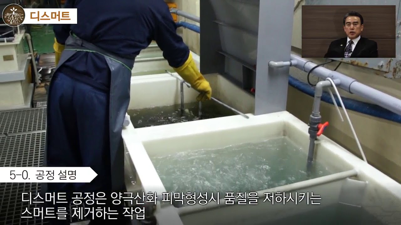 양극산화 피막처리 기술