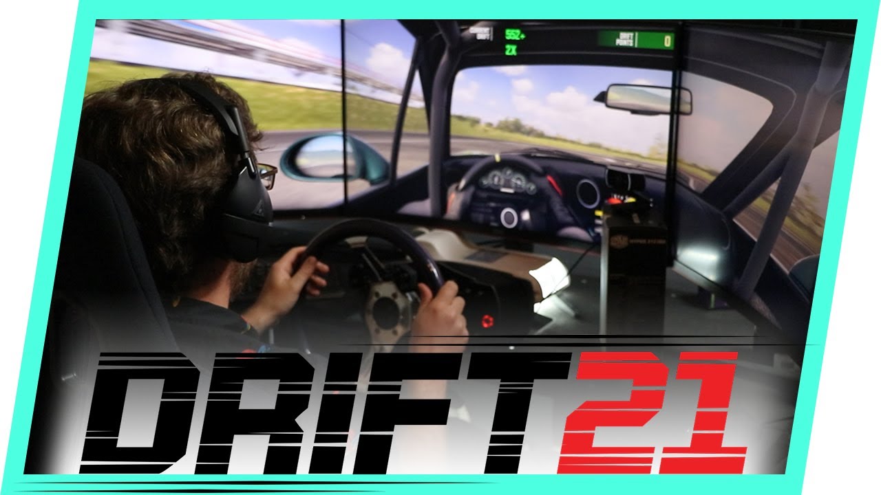 Is DRIFT21 Realistic? (Fanatec Triple Monitor Driving Simulator | Early Access Version)