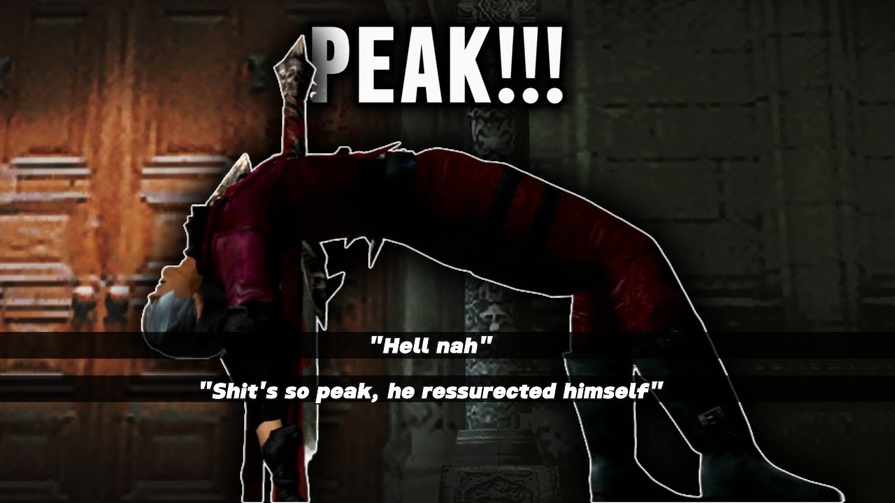 Playing Devil May Cry For The First Time and.....(It's peak)