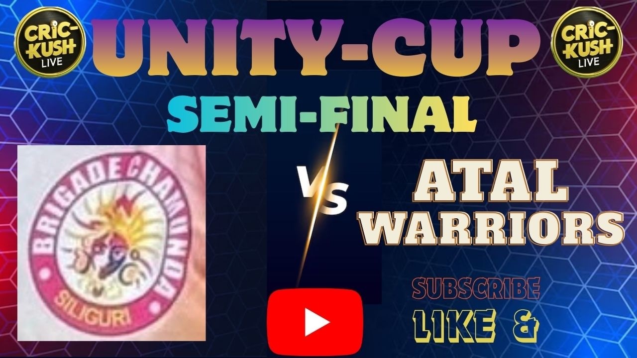 SEMI-FINAL UNITY CUP 2026 || BRIGADE CHAMUNDA vs ATAL WARRIORS #cricheroes #cricket #live