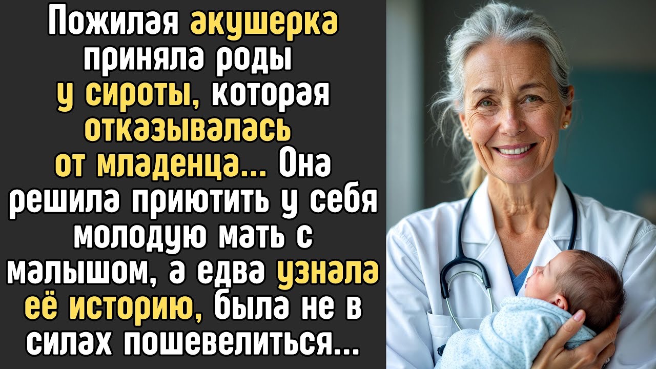 АКУШЕРКА с 30-летним стажем приняла роды у СИРОТЫ, которая отказывалась от младенца, а едва она...