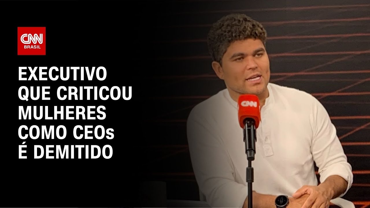 Executivo que criticou mulheres como CEOs é demitido | CNN NOVO DIA
