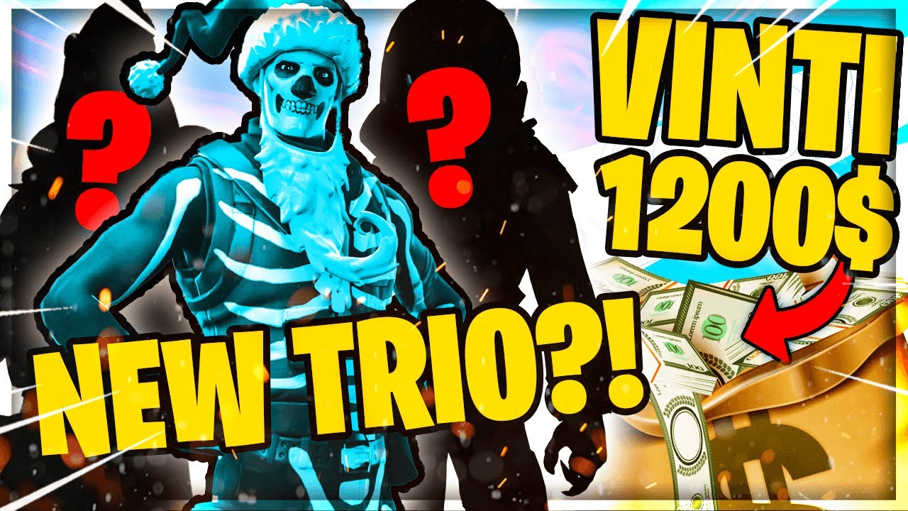 ABBIAMO VINTO 1200$ al TORNEO FROSTY FRENZY! - FORTNITE