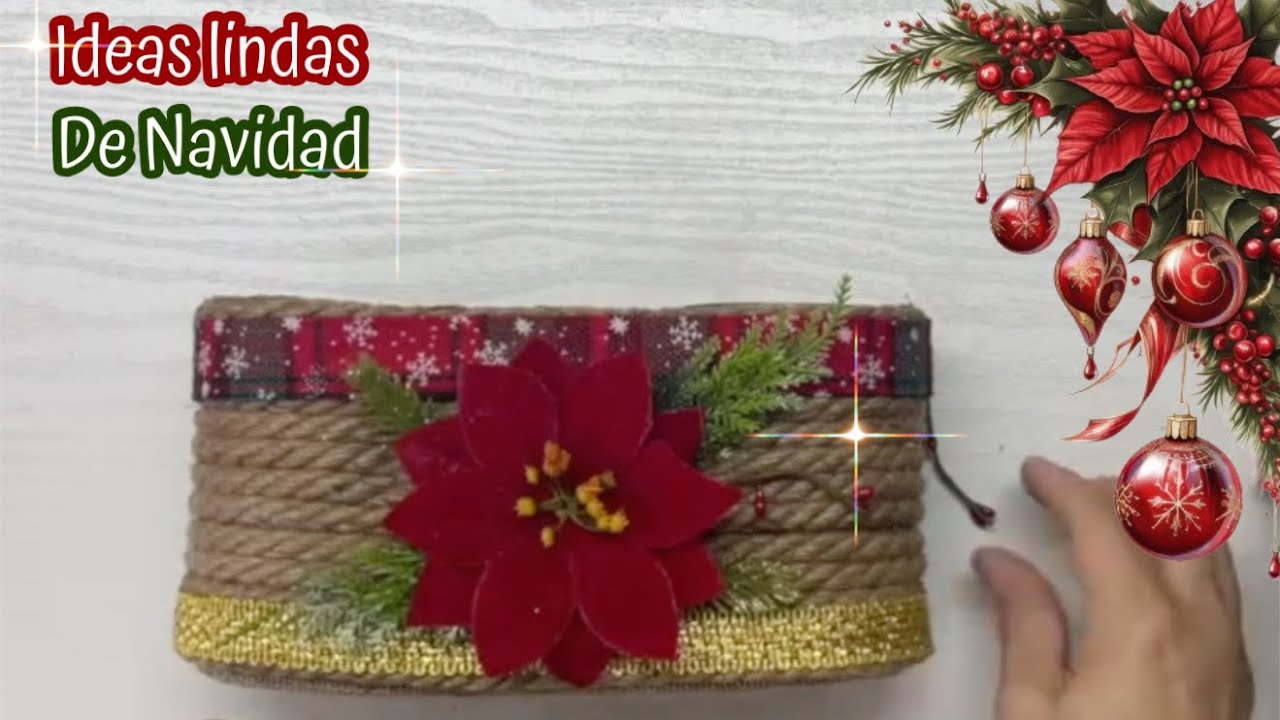 Hermosas MANUALIDADES NAVIDEÑAS/ DIY Christmas Decor / Artesanato natalino