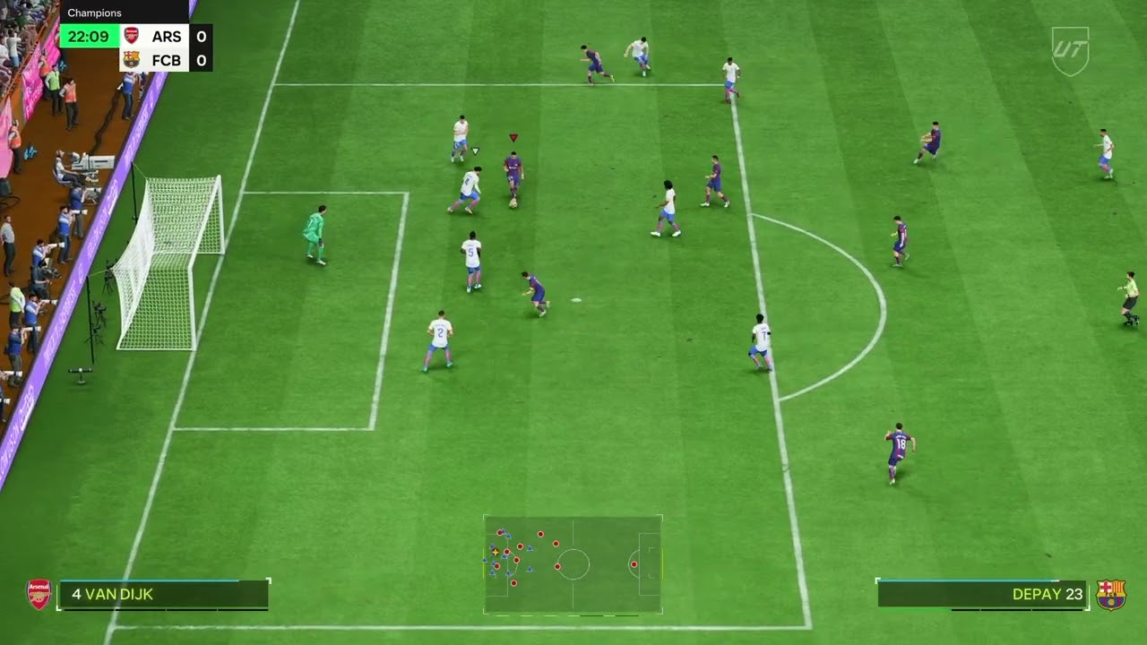【EA FC24】433 Ultimate Team POSSESSION -tiki taka Goals Vol.1