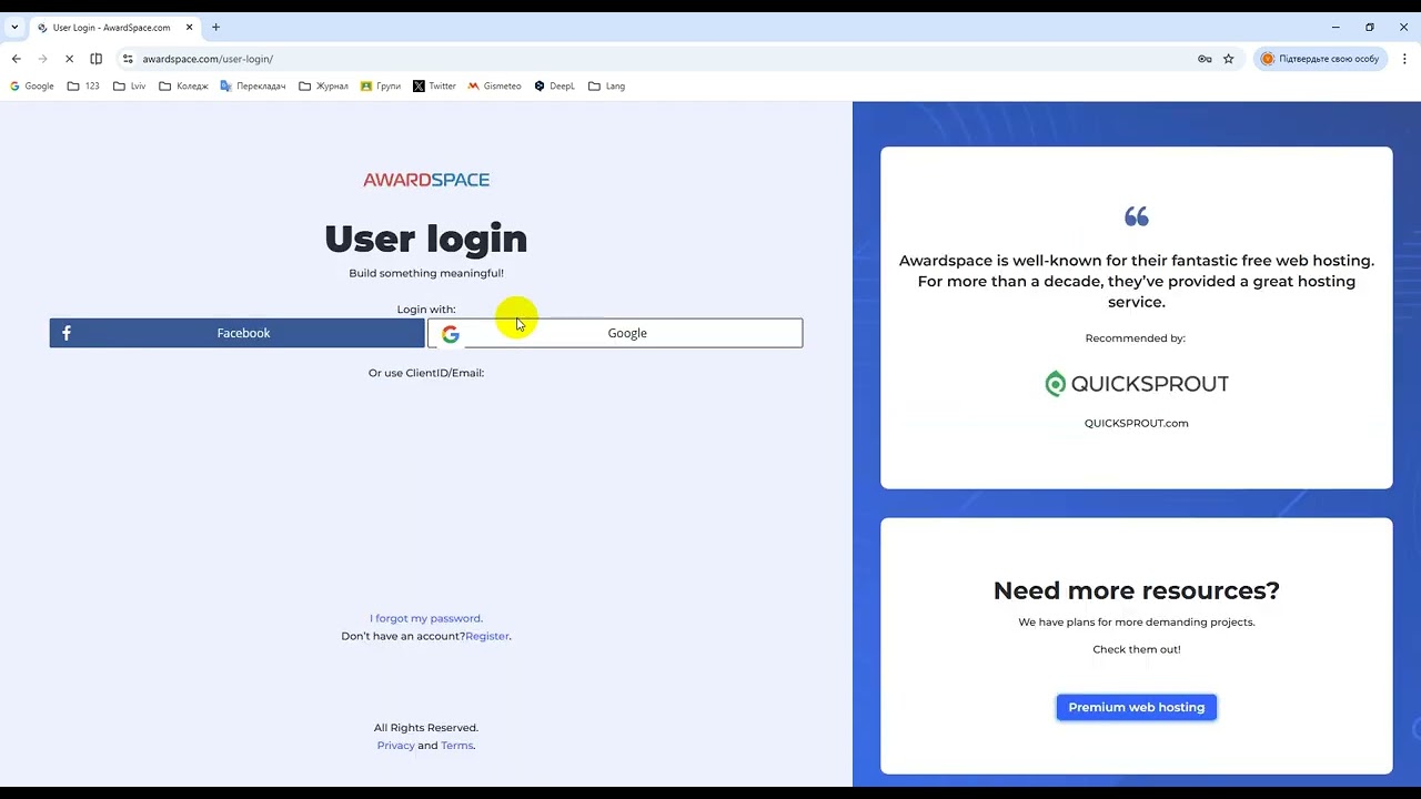 Free Hosting + Фони