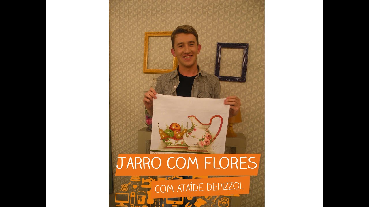 Jarro com Flores com Ataíde Depizzol | Vitrine do Artesanato na TV