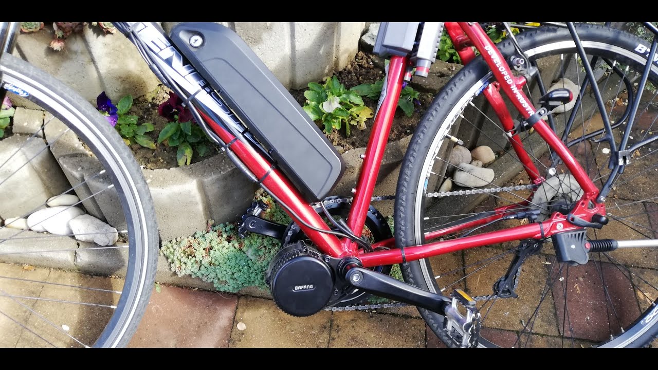 Trecking Ebike, elektromos kerékpár 1 Lóerős 48V Bafang 750W kittel. 3. rész: átalakítás