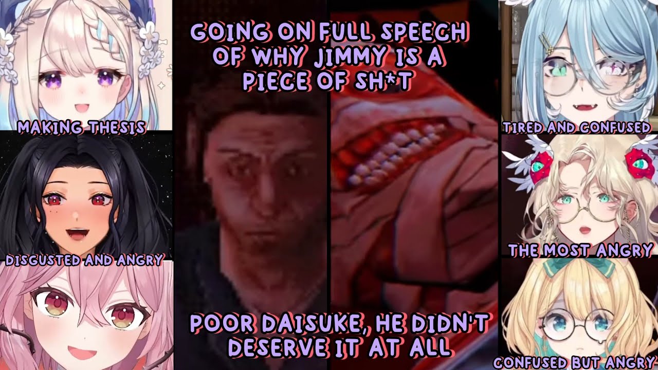 The Niji Girls Angry and Shock Reaction to Mouthwashing Plot Twist Ending