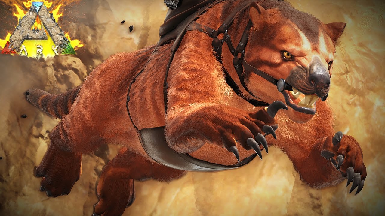 NIEUWE THYLACOLEO TIJGER DINO!! | ARK Scorched Earth #26
