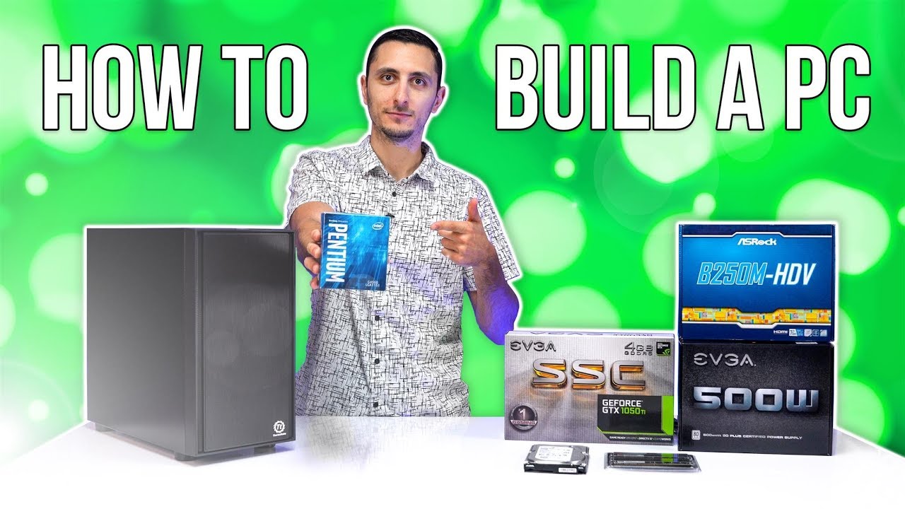 How To Build A Gaming PC with Windows Install (2018) - $450 PC Build