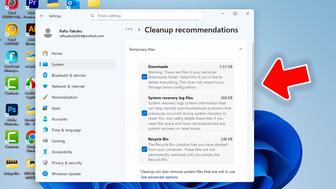 Как освободить место на ноутбуке с Windows