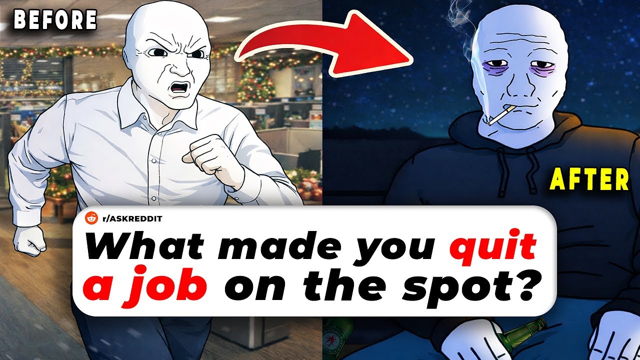 What Made You QUIT A JOB On The SPOT?
