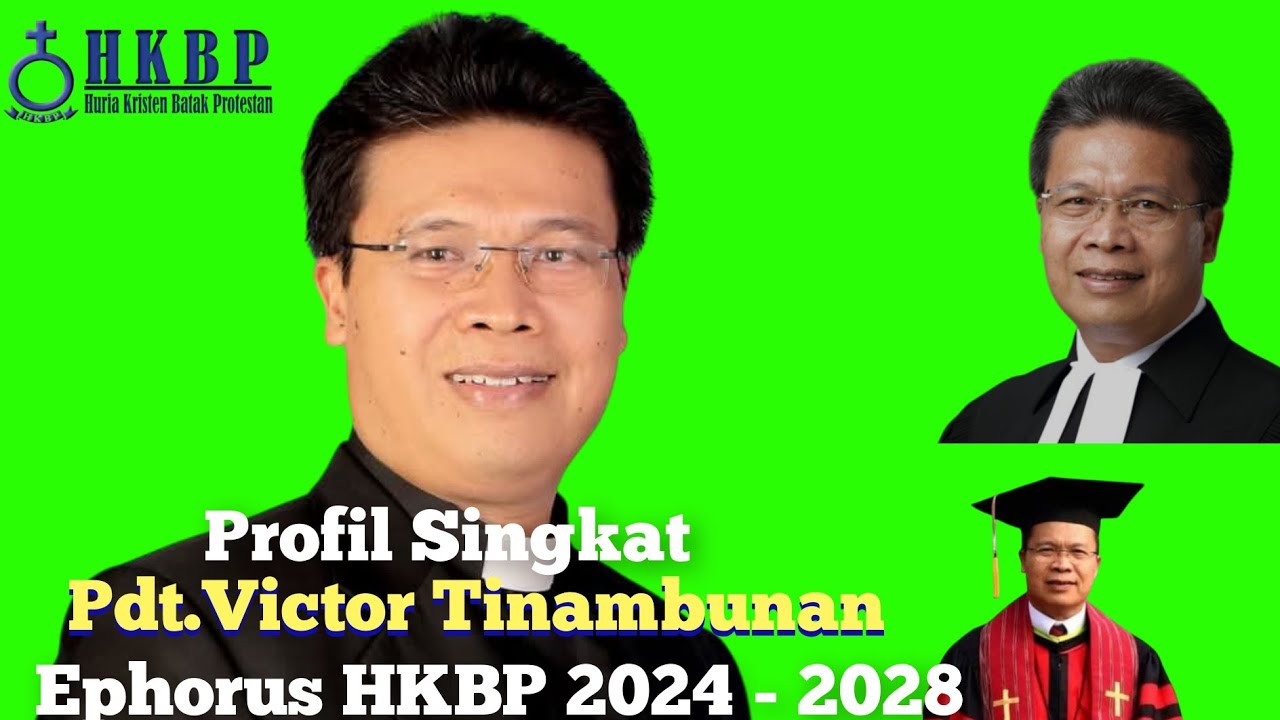 Profil Singkat Pdt Victor Tinambunan || Ephorus HKBP