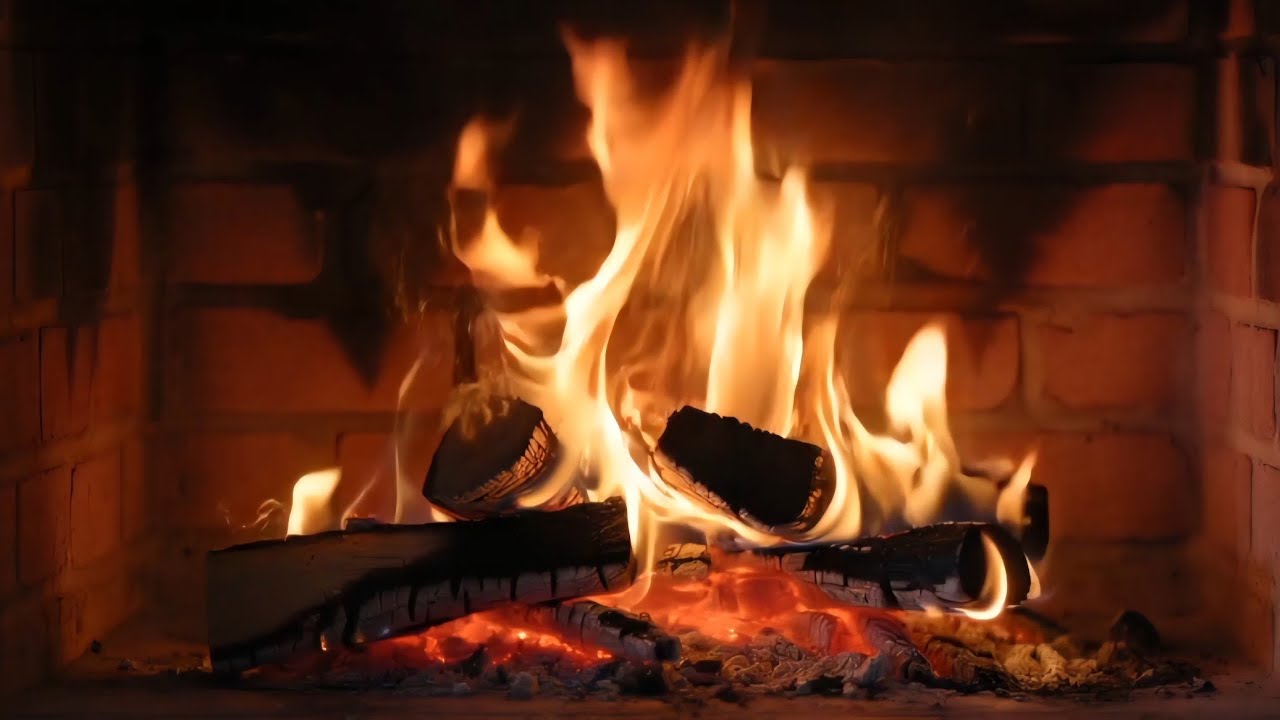 🔥 6 Hours of Cozy Fireplace Ambience for Deep Sleep & Stress Relief 4K #relax #fireplace #asmrsounds