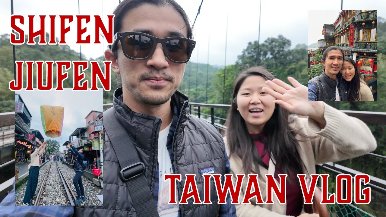 Taiwan Old Towns Shifen & Jiufen - Waterfall / Lantern Release / Food & Sweets / Tea House